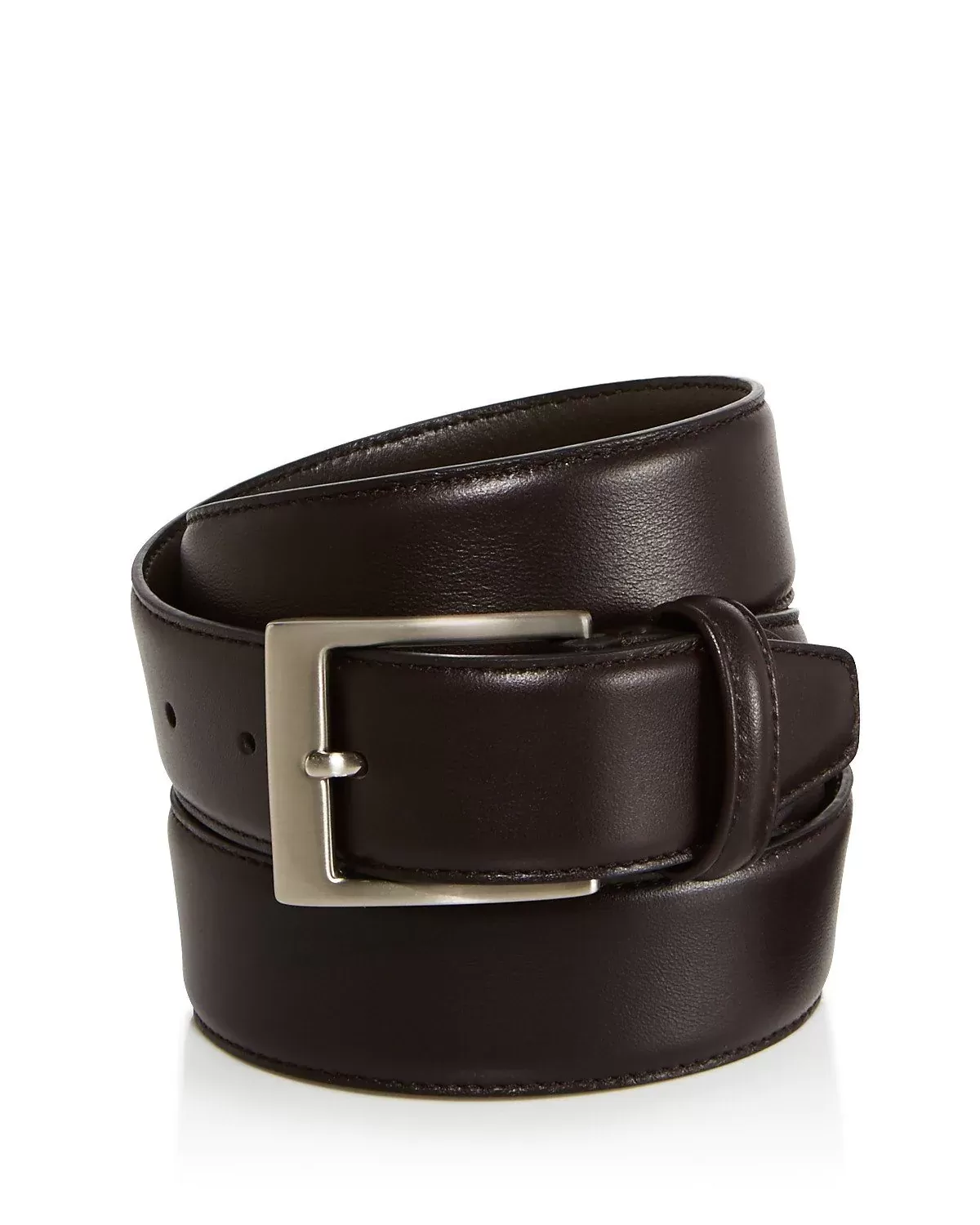 CANALI Basic Smooth Leather Belt