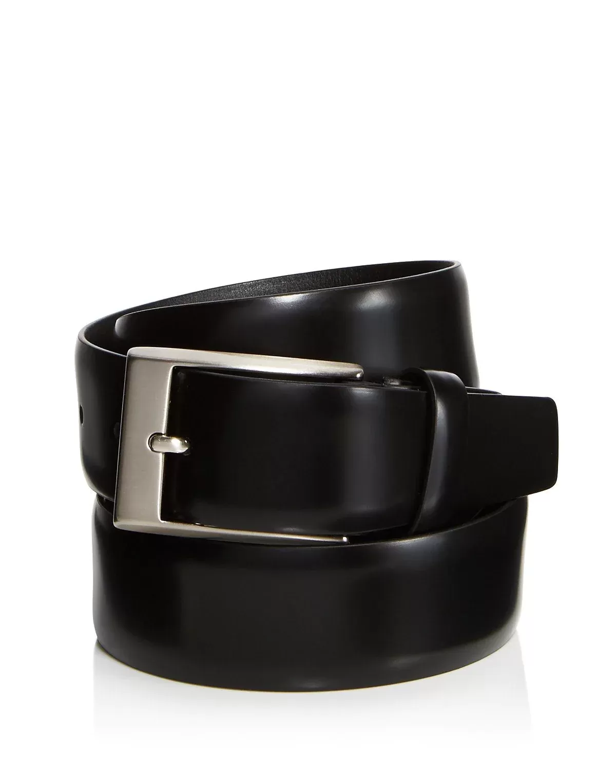 CANALI Shiny Smooth Leather Belt