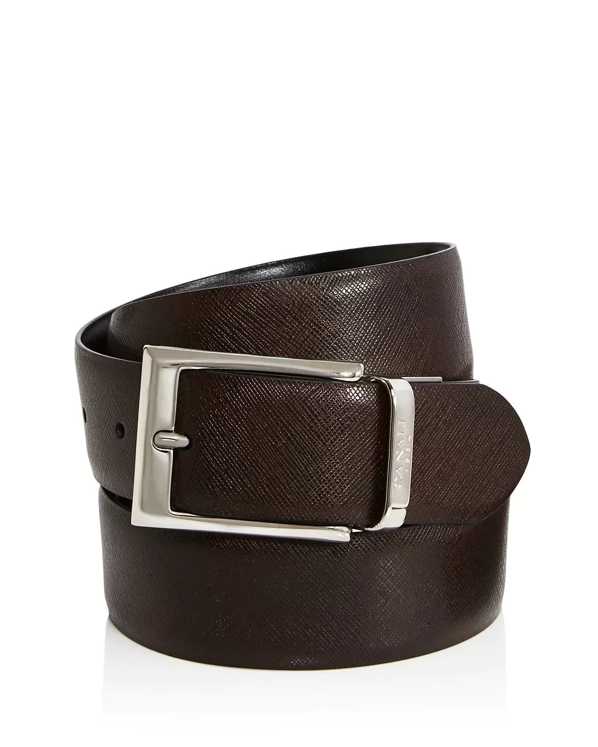 CANALI Reversible Leather Belt