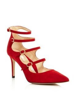 Marion Parke Mitchell Strappy Mary Jane High-Heel Pumps