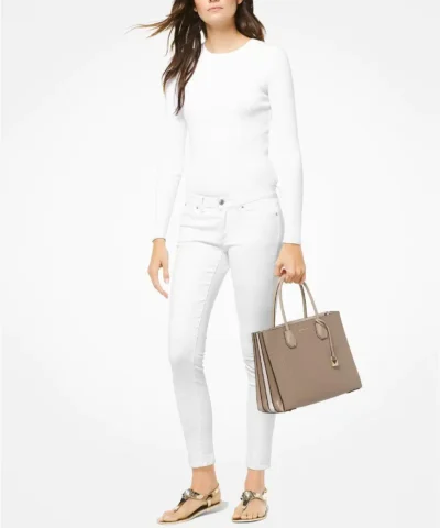 MICHAEL Michael Kors Mercer Large Pebbled Accordion Tote