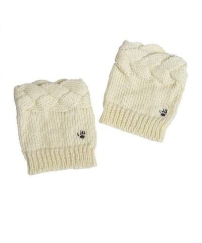 Bearpaw Cable Knit Boot Topper