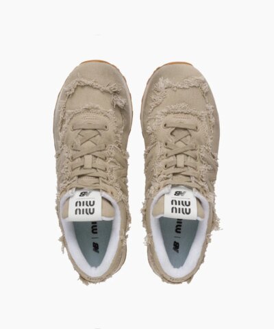 New Balance 574 Miu Miu Denim Colonial Beige