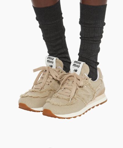 New Balance 574 Miu Miu Denim Colonial Beige