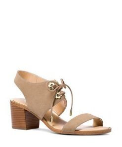 MICHAEL Michael Kors Women's Blue Estela Mid Sandals