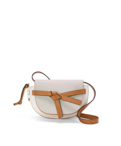 Loewe Mini Gate Dual Bag in Soft Calfskin