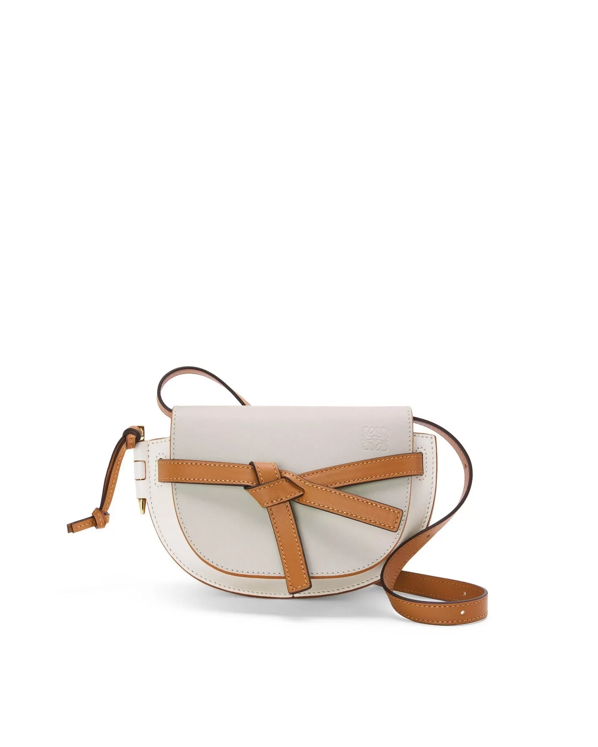 Loewe Mini Gate Dual Bag in Soft Calfskin