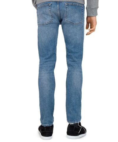 The Kooples Cropped Slim Fit Jeans in Blue