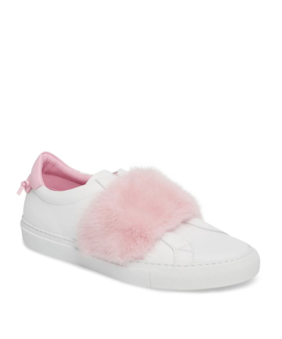 Givenchy Urban Street Genuine Mink Fur Sneaker