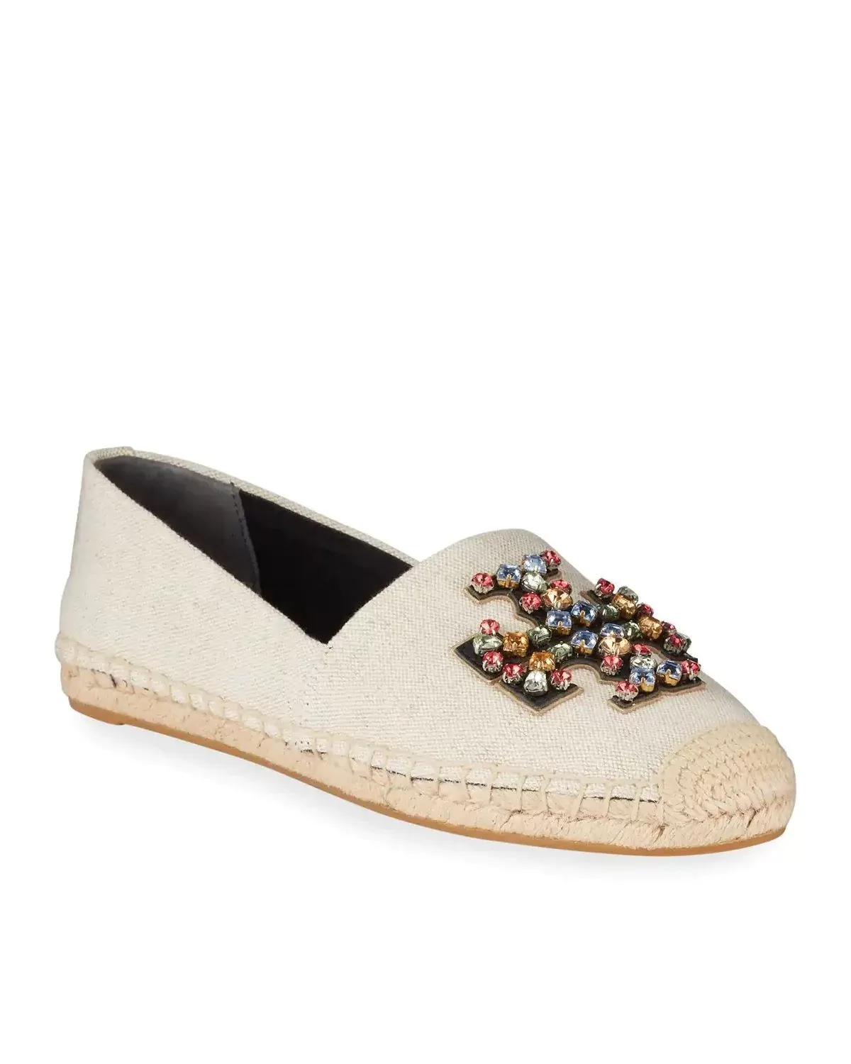 Tory Burch Ines Embellished Espadrilles