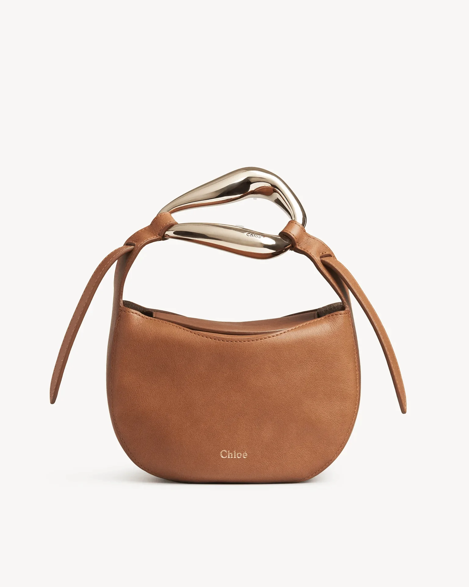 Chloe Kiss Small Bag in Brown
