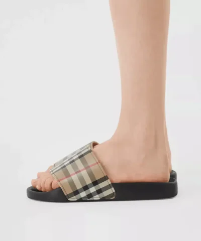 Burberry Vintage Check Slides