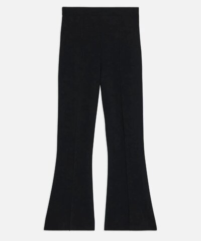Theory Flare Pant in Empire Wool, Black