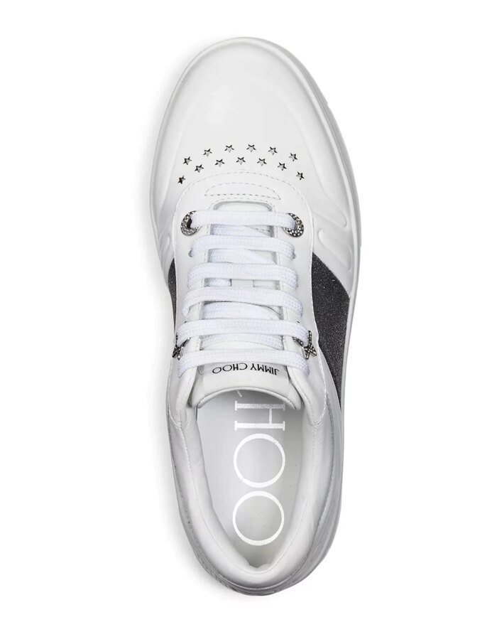 Jimmy Choo Hawaii Low Top Platform Sneakers
