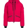Moncler Grenoble Airy Down Puffer Jacket In Magenta