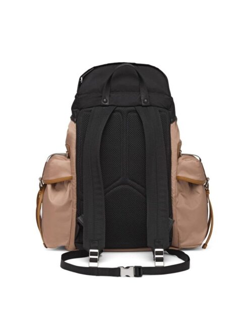 Prada Nylon Backpack, Sesame