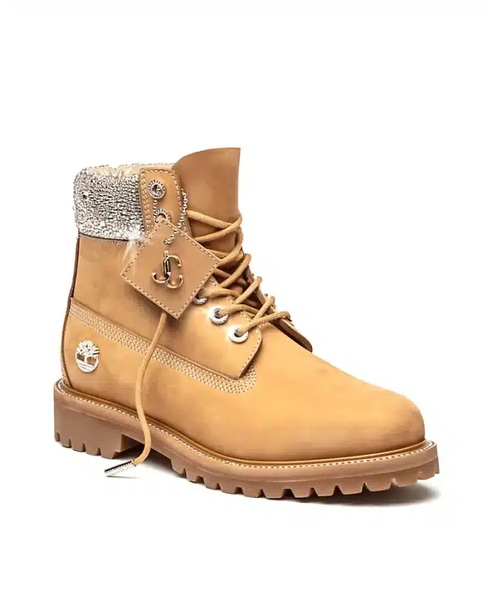 Jimmy Choo X Timberland 6-Inch Crystal Boots
