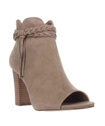 Xoxo Womens Belina Peep Toe Ankle Fashion Boots