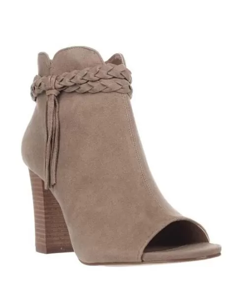 Xoxo Womens Belina Peep Toe Ankle Fashion Boots