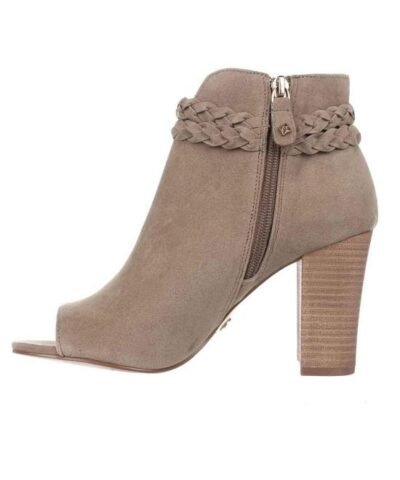Xoxo Womens Belina Peep Toe Ankle Fashion Boots