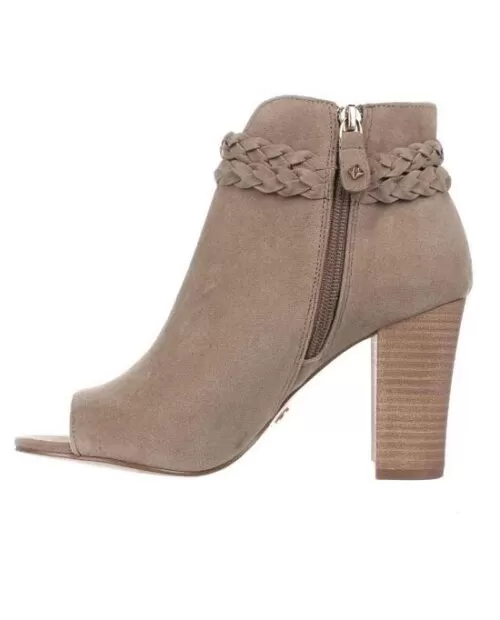 Xoxo Womens Belina Peep Toe Ankle Fashion Boots