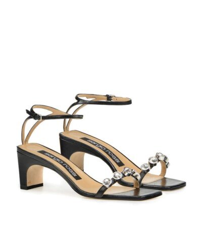 Sergio Rossi Sr1 Black Sandals - 60 mm