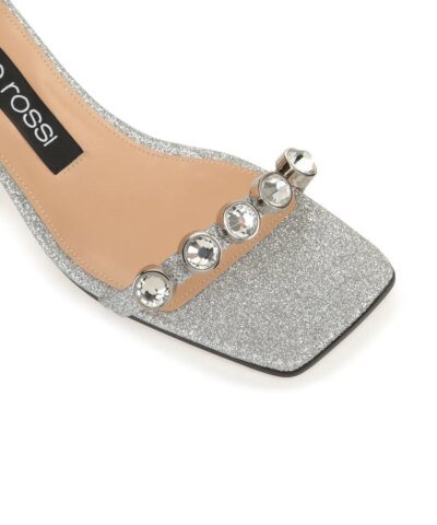 Sergio Rossi Sr1 Sliver Sandals - 60 mm