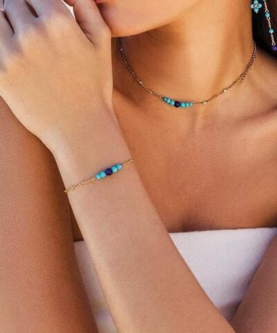 Apm Monaco Dainty Chain Adjustable Bracelet