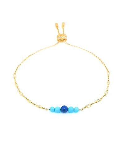Apm Monaco Dainty Chain Adjustable Bracelet