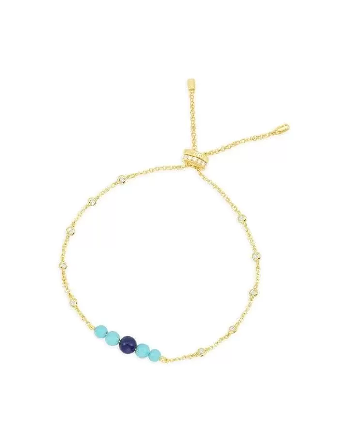 Apm Monaco Dainty Chain Adjustable Bracelet