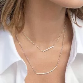 Apm Monaco Silver Necklace