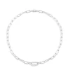 Apm Monaco Chain Necklace, Silver
