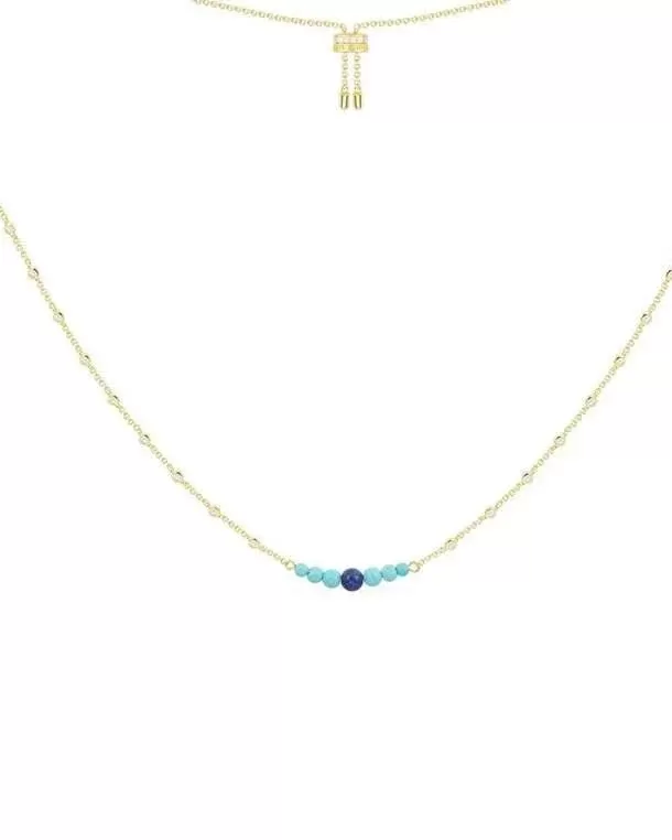 Apm Monaco Dainty Chain Adjustable Necklace