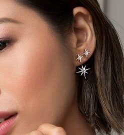 Apm Monaco Meteorites Asymmetric Underlobe Earrings