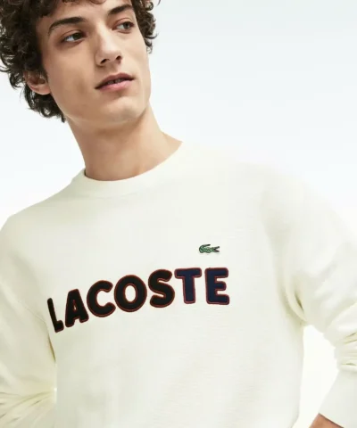 Lacoste Crew Neck Cotton Sweater