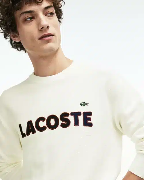 Lacoste Crew Neck Cotton Sweater