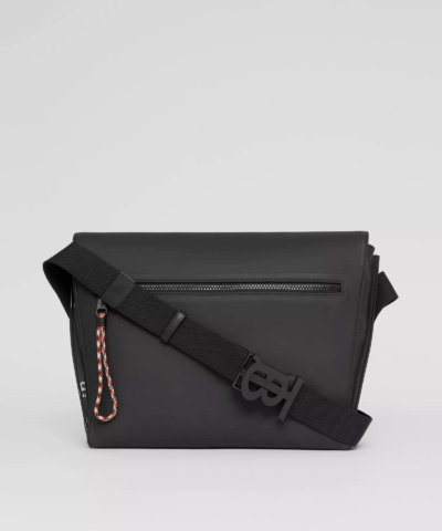 Burberry Horseferry Print Coated Canvas Messenger Bag