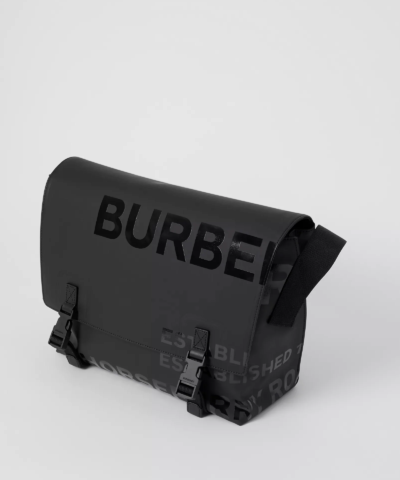 Burberry Horseferry Print Coated Canvas Messenger Bag