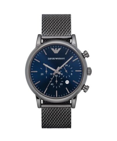 Emporio Armani Men's Chronograph Gunmetal Dress Watch AR1979