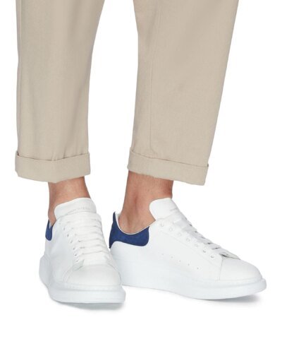 Alexander McQueen Women's Platform Sneaker, Blue White