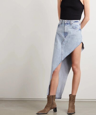 Alexander Wang Mascha Embellished Suede Ankle Boots