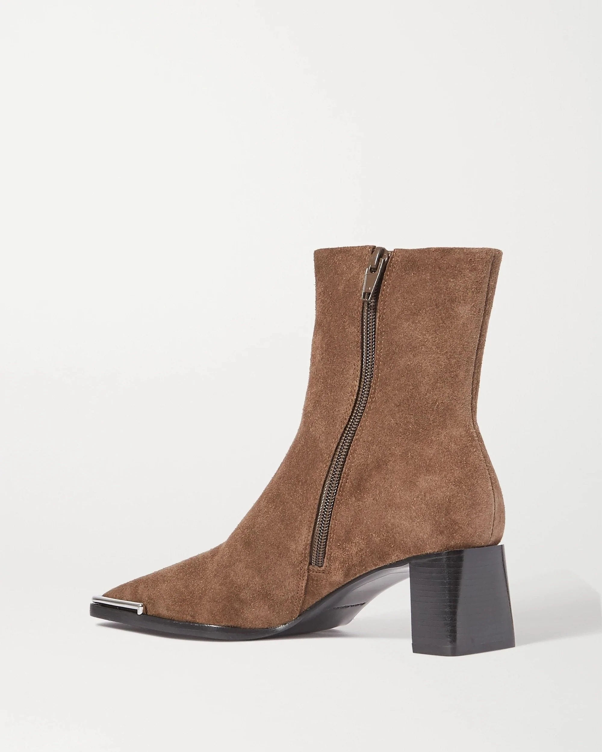 Alexander Wang Mascha Embellished Suede Ankle Boots