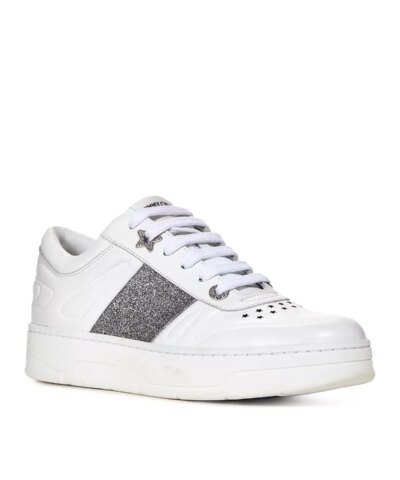 Jimmy Choo Hawaii Low Top Platform Sneakers