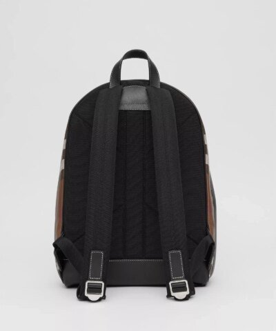 Burberry Check E-Canvas Backpack