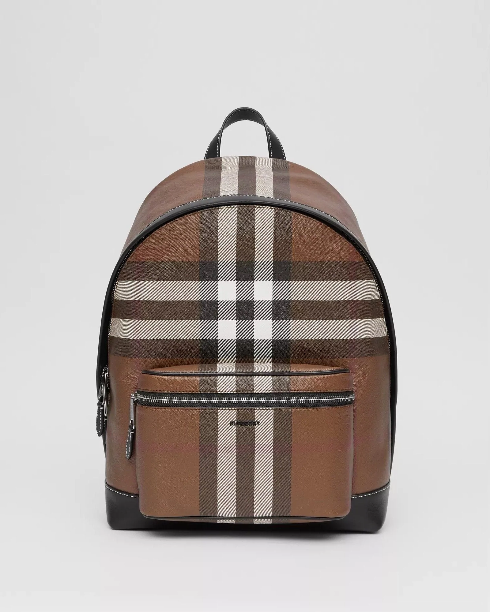 Burberry Check E-Canvas Backpack
