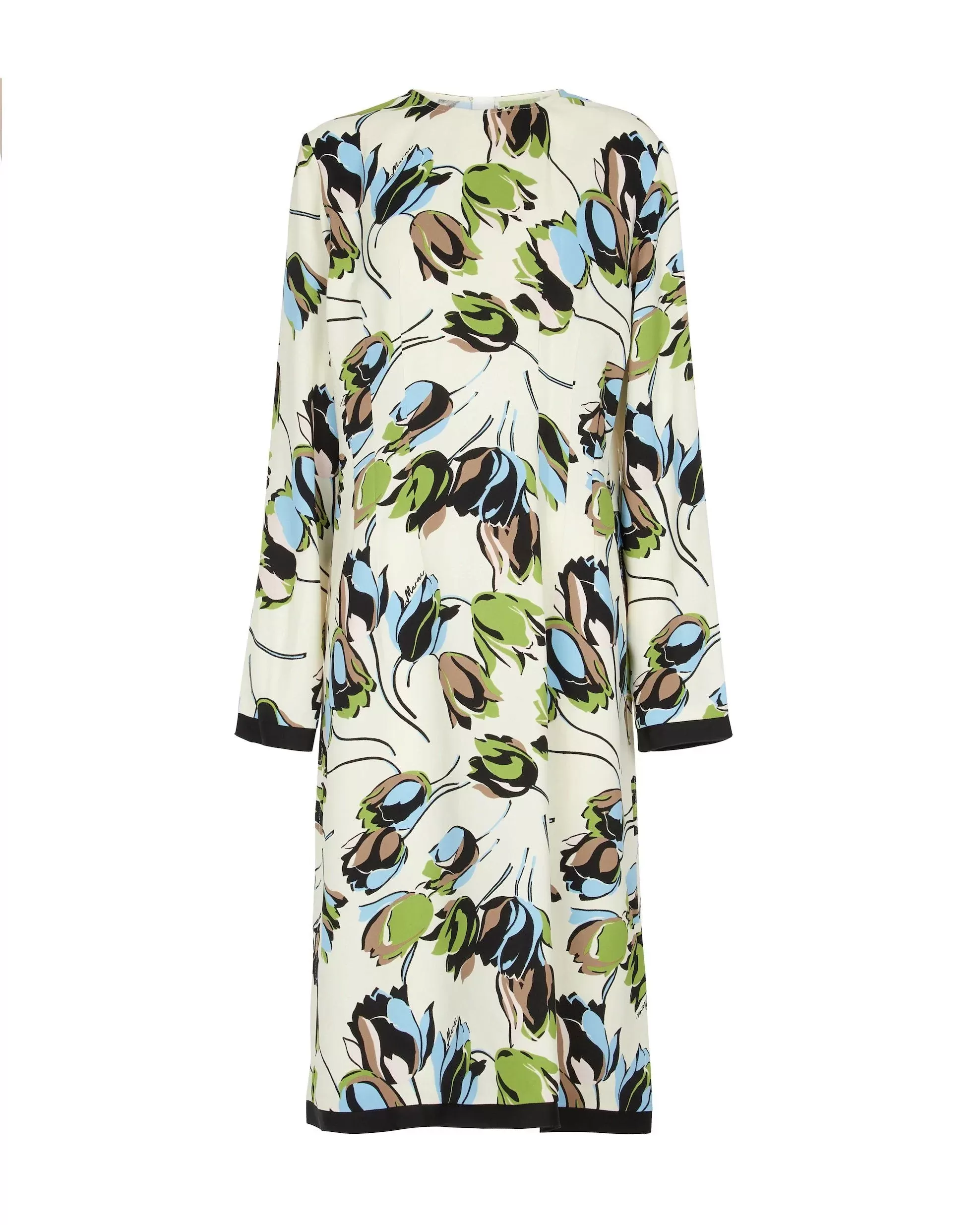 Marni Floral-Printed Midi Dress