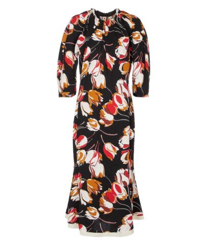 Marni Floral-Printed Dress