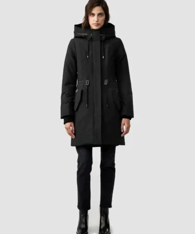 Mackage Beckah Down Parka With Removable Ribbed Collar