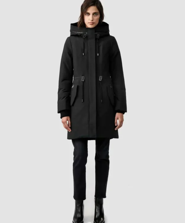 Mackage Beckah Down Parka With Removable Ribbed Collar