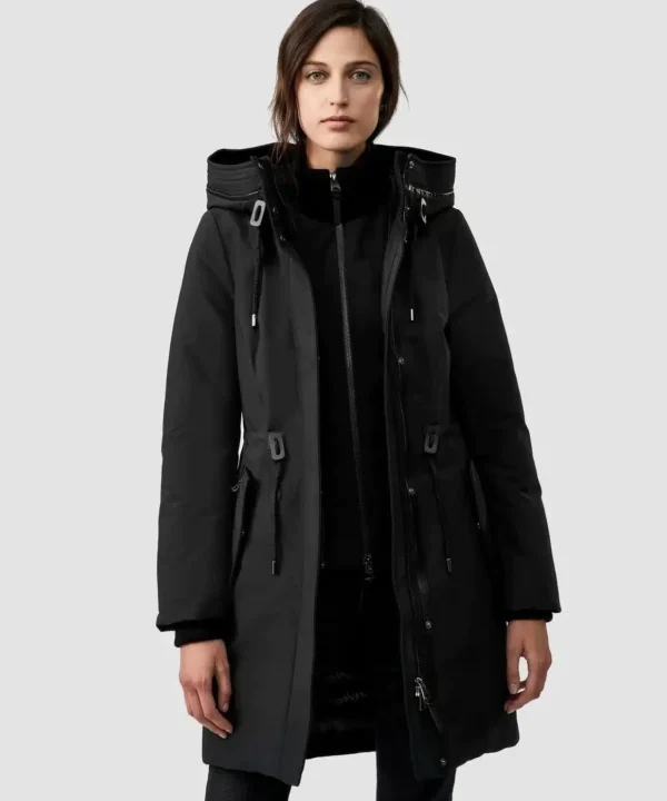 Mackage Beckah Down Parka With Removable Ribbed Collar